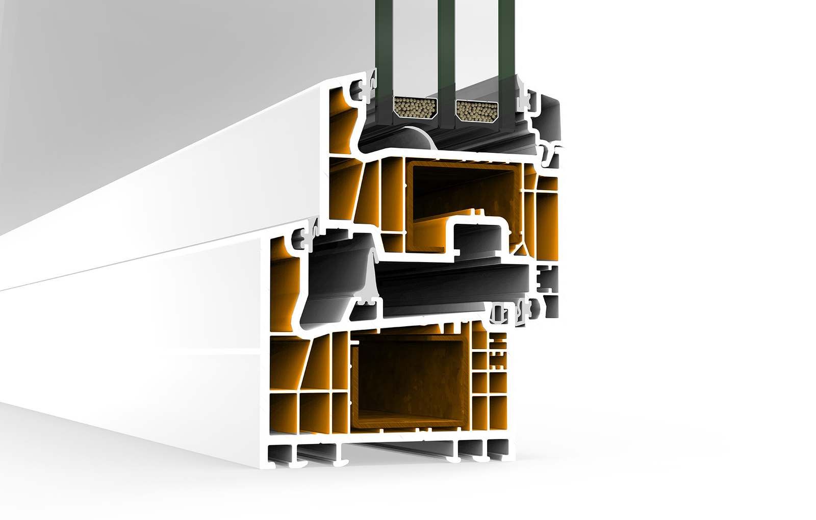 Frame depth and number of chambers