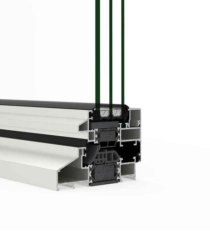 Alu-Steel versión classic - ventanas de aluminio y PVC Cortizo
