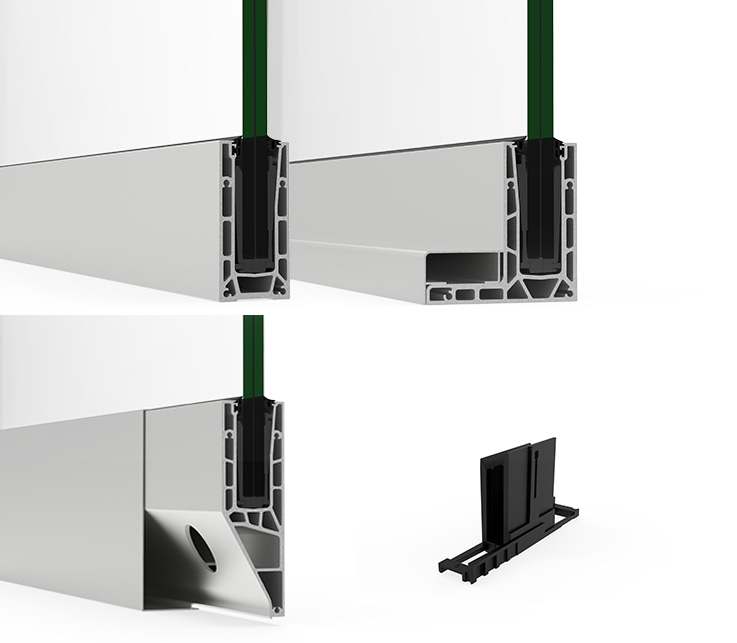 Ringhiera View Crystal Fit Plus