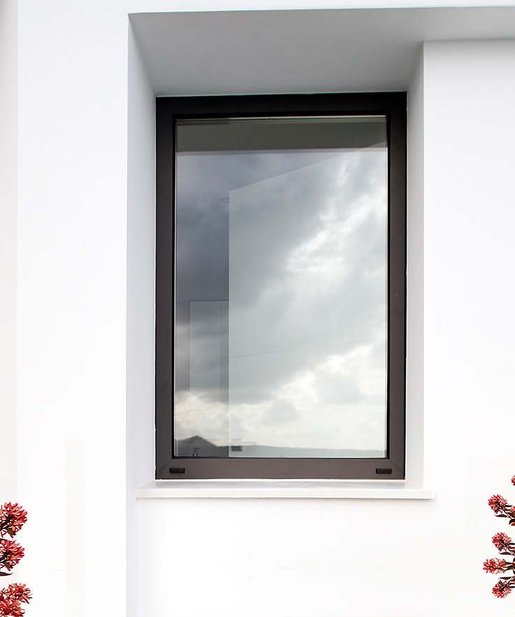 COR 60 Hoja Oculta en fachada - ventanas de aluminio y PVC Cortizo