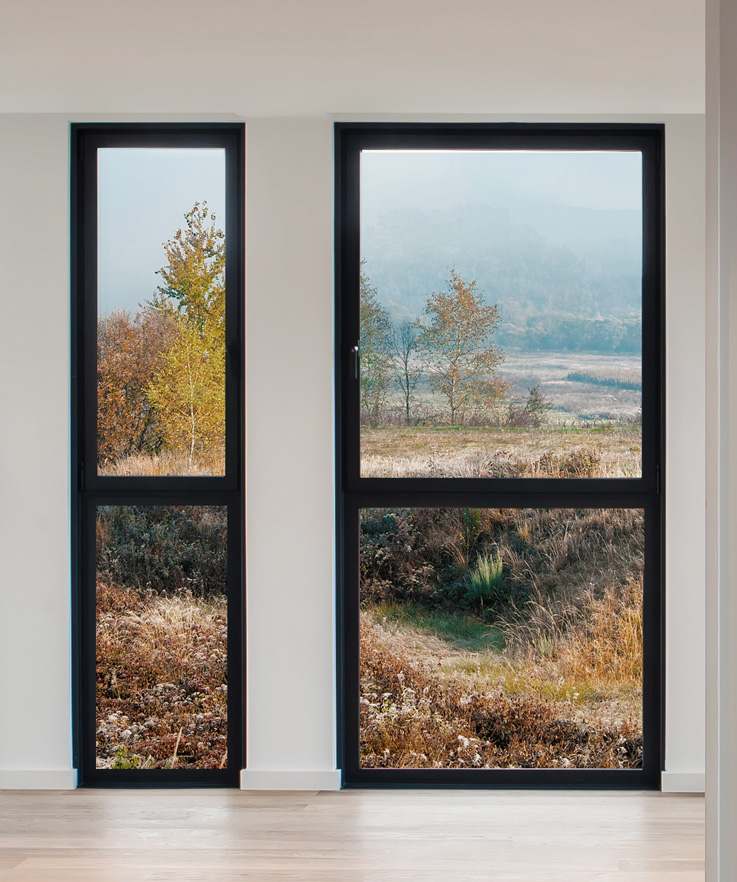 COR 70 C16 ST en fachada - ventanas de aluminio y PVC Cortizo