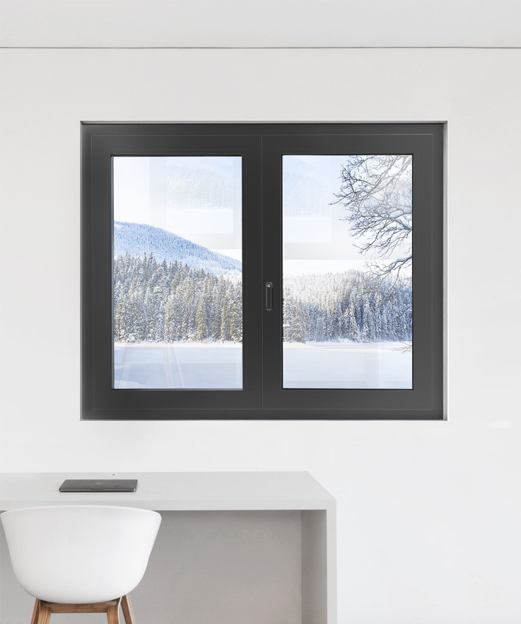 COR 80 Industrial Passivhaus - ventanas de aluminio y PVC Cortizo