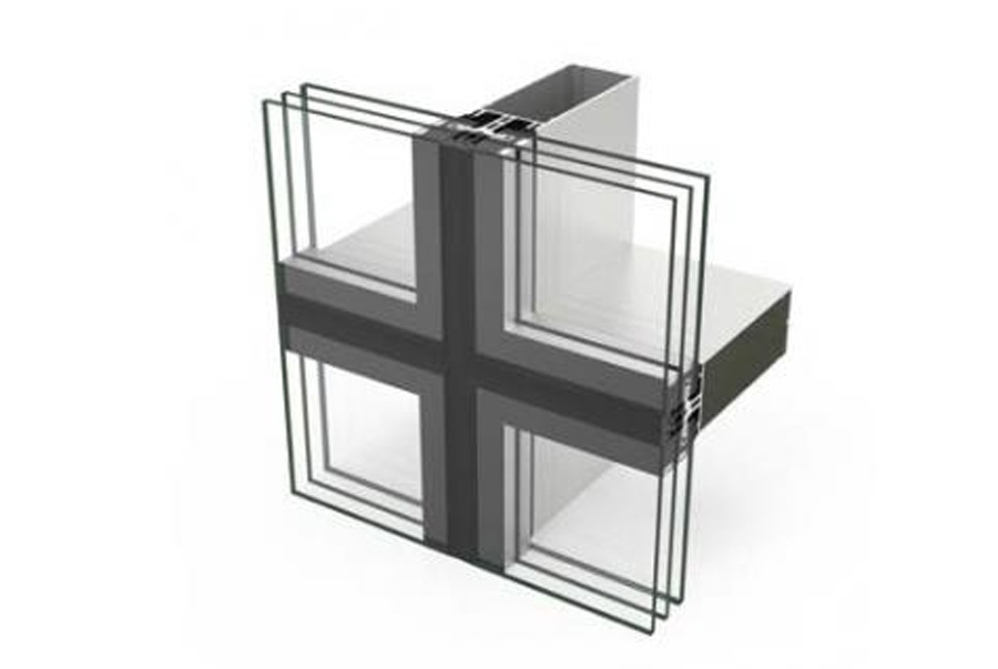 Fachada SG 52 - ventanas de aluminio y PVC Cortizo