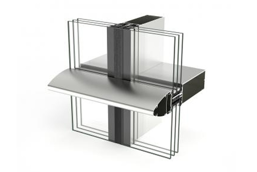 Fachada TPH 52 - ventanas de aluminio y PVC Cortizo