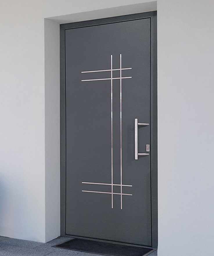 Puerta Panelada - ventanas de aluminio y PVC Cortizo