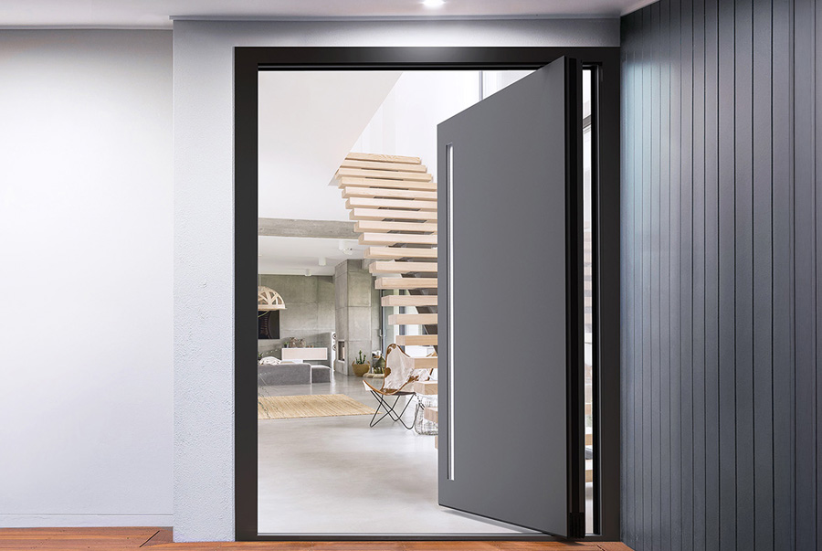 Puerta Millennium Plus Pivot - ventanas de aluminio y PVC Cortizo