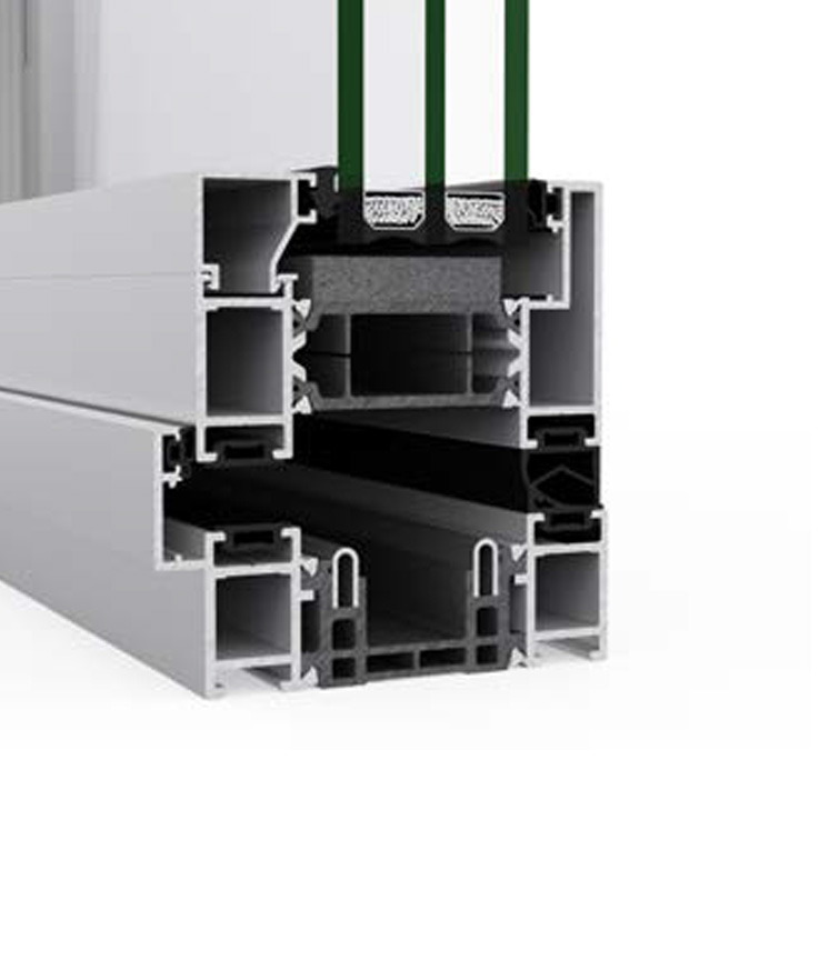 Puerta Plegable Plus - ventanas de aluminio y PVC Cortizo