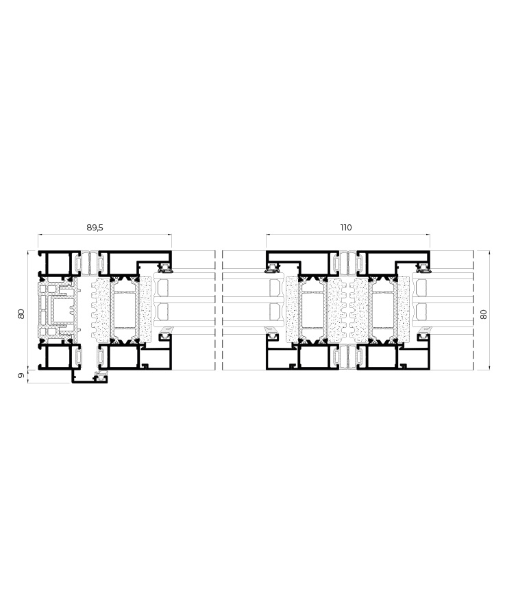 Puerta Plegable Plus - ventanas de aluminio y PVC Cortizo