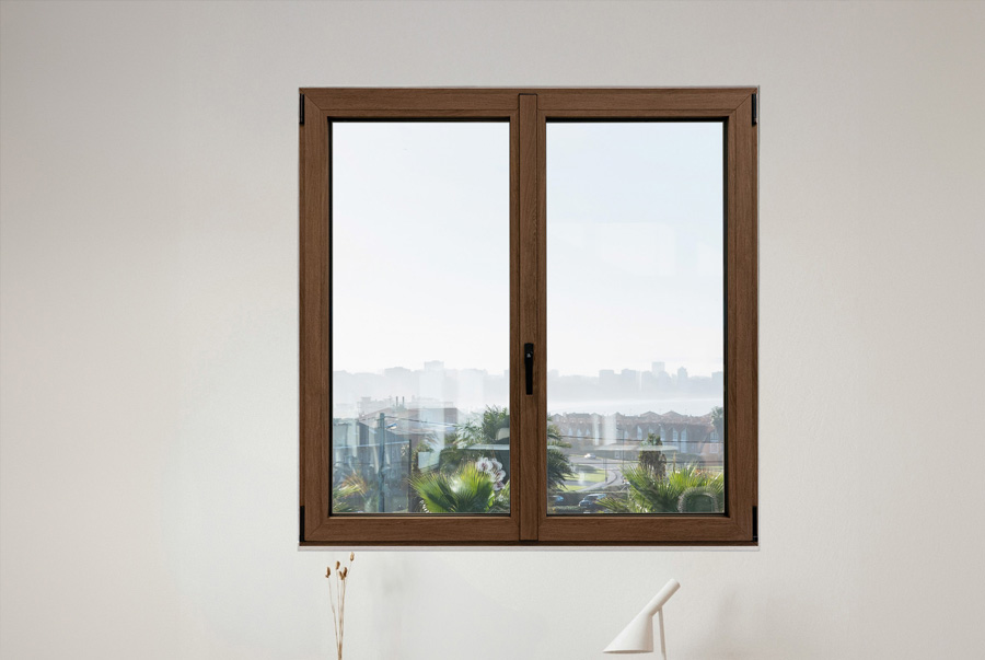 A 78 Abisagrada - ventanas de aluminio y PVC Cortizo