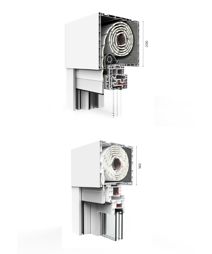 Cortizo Isolation Roller Shutter Box