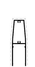 Svislá lamela<br>100 mm