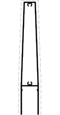 Svislá lamela<br>190 mm