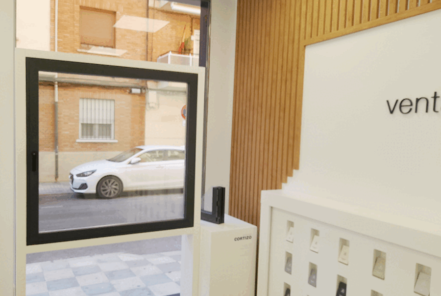 Showroom Efiven - ferestre din aluminiu și PVC Cortizo