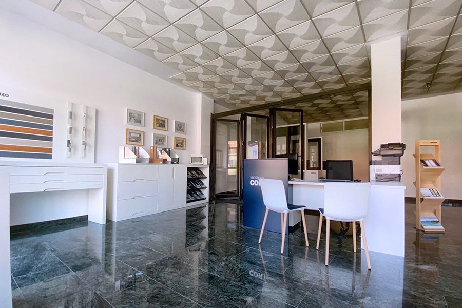 Showroom Aluminios Meco - hliníková a PVC okna Cortizo