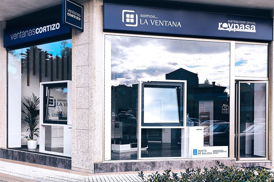 Somos la Ventana Poio - hliníková a PVC okna Cortizo