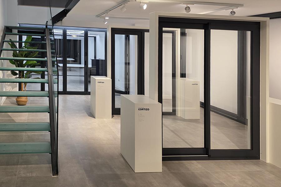 Showroom Ventcor - ventanas de aluminio y PVC Cortizo